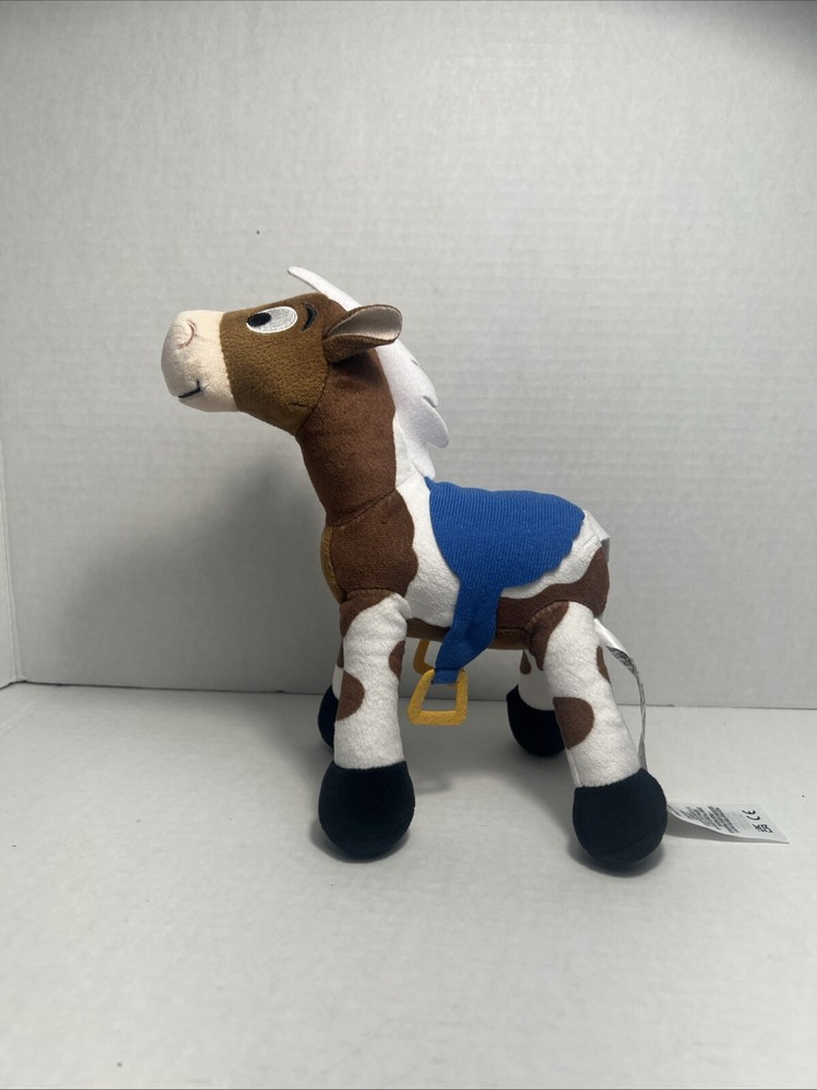 Disney Toy Story Bullseye Plush Stuffed Animal 8 Inch Blue Horse