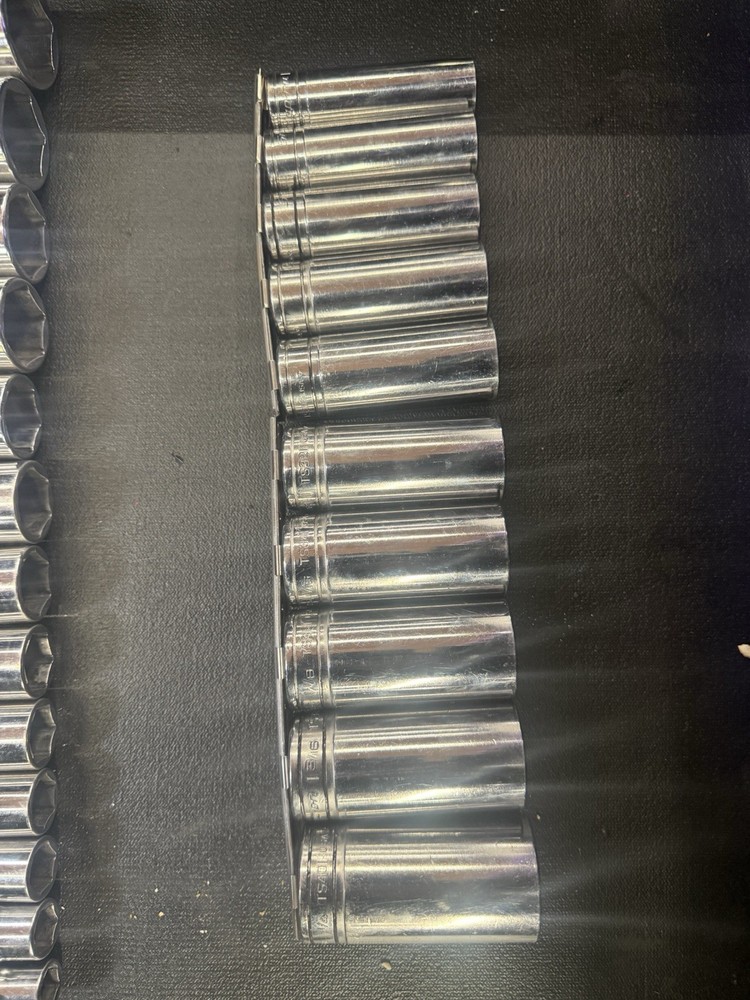 SAE Snap-On 17-Piece 1/2