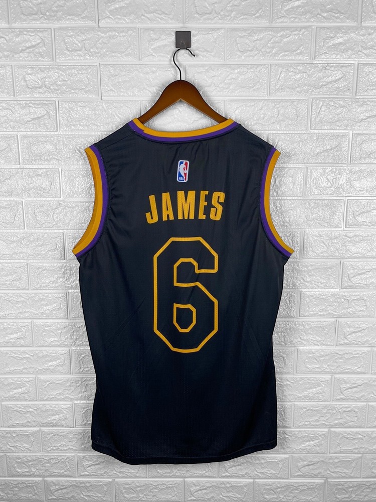 Vintage Nike NBA Lakers LeBron James #6 Jersey