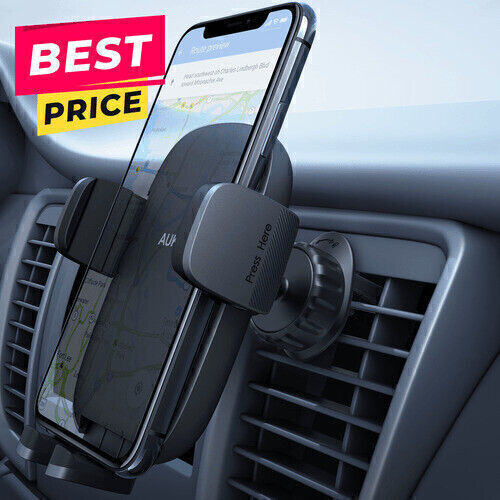 Universal Car Mount Air Vent Holder Stand For Cell Phone Samsung iPhone GPS
