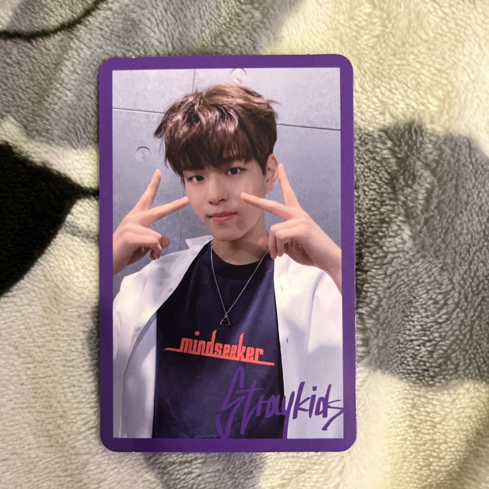 Kpop SKZ Stray Kids SEUNGMIN Official Miroh Album Photocard PC