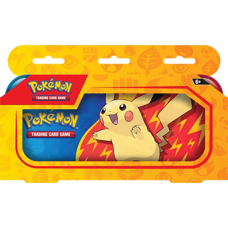 Pokemon Back to School 2023 Pikachu Pencil Case with Booster Packs-image