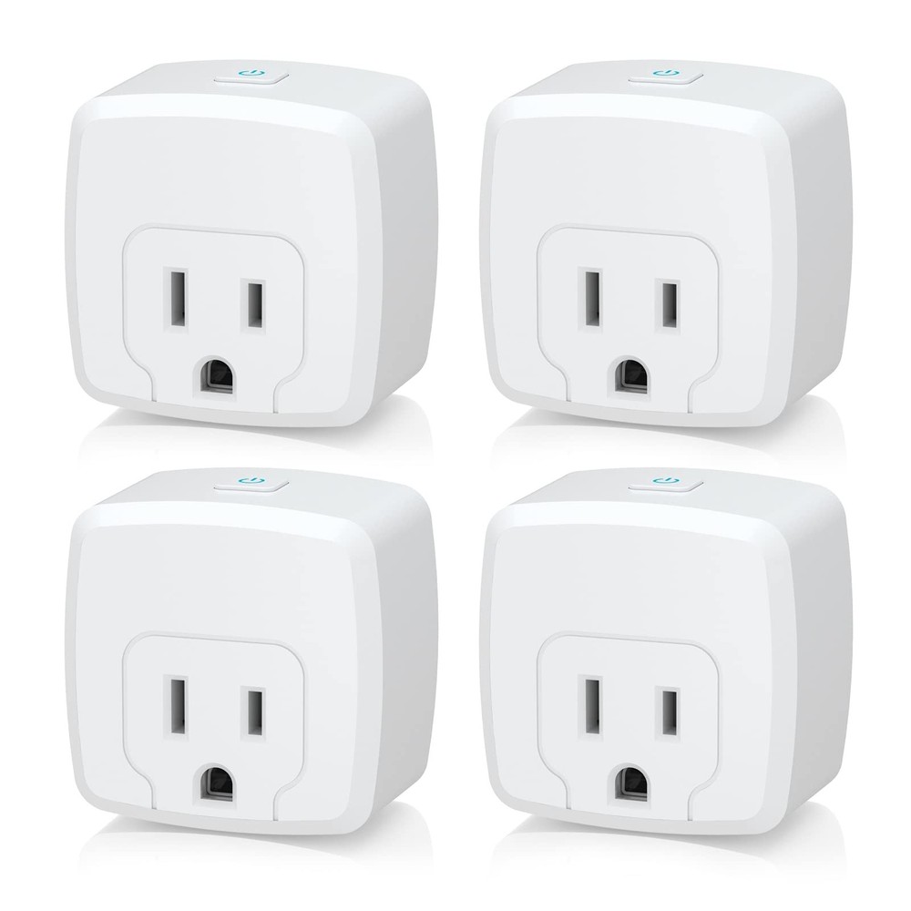 Smart Plug Mini 15A WiFi Outlet Works with Alexa Google Home Assistant  
