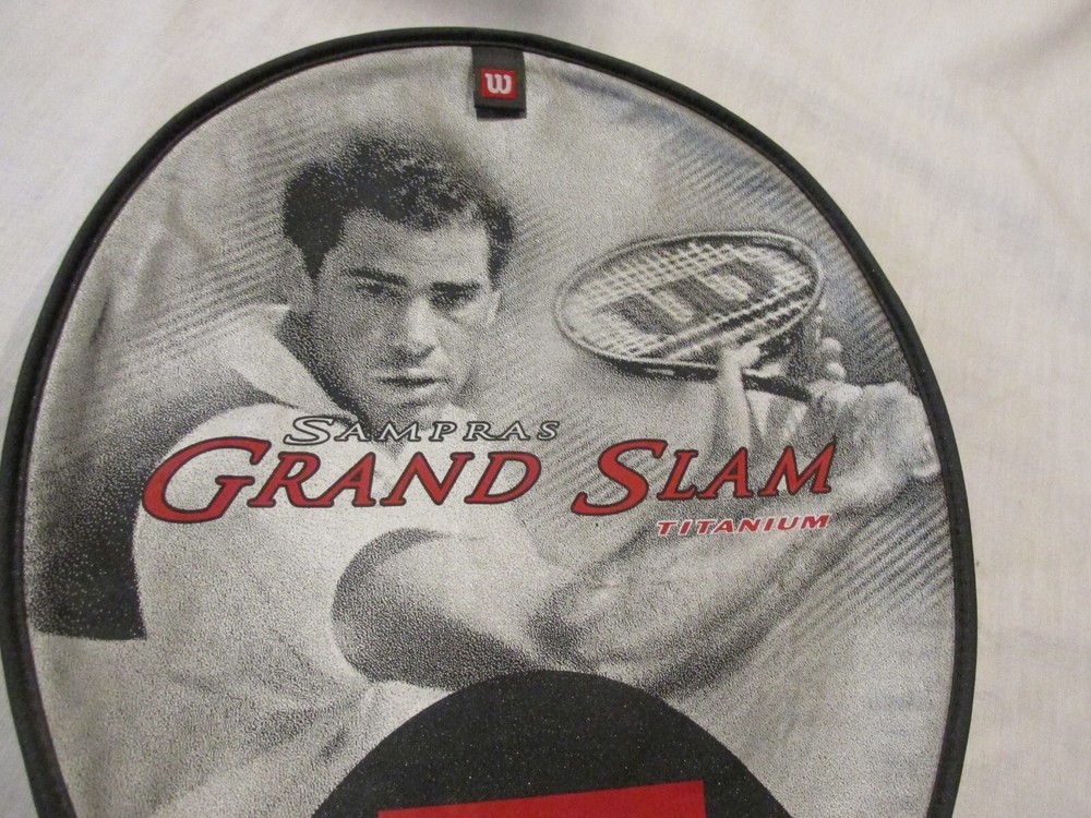 Vtg. Wilson Pete Sampras  Grand Slam Tennis Racquet Cover