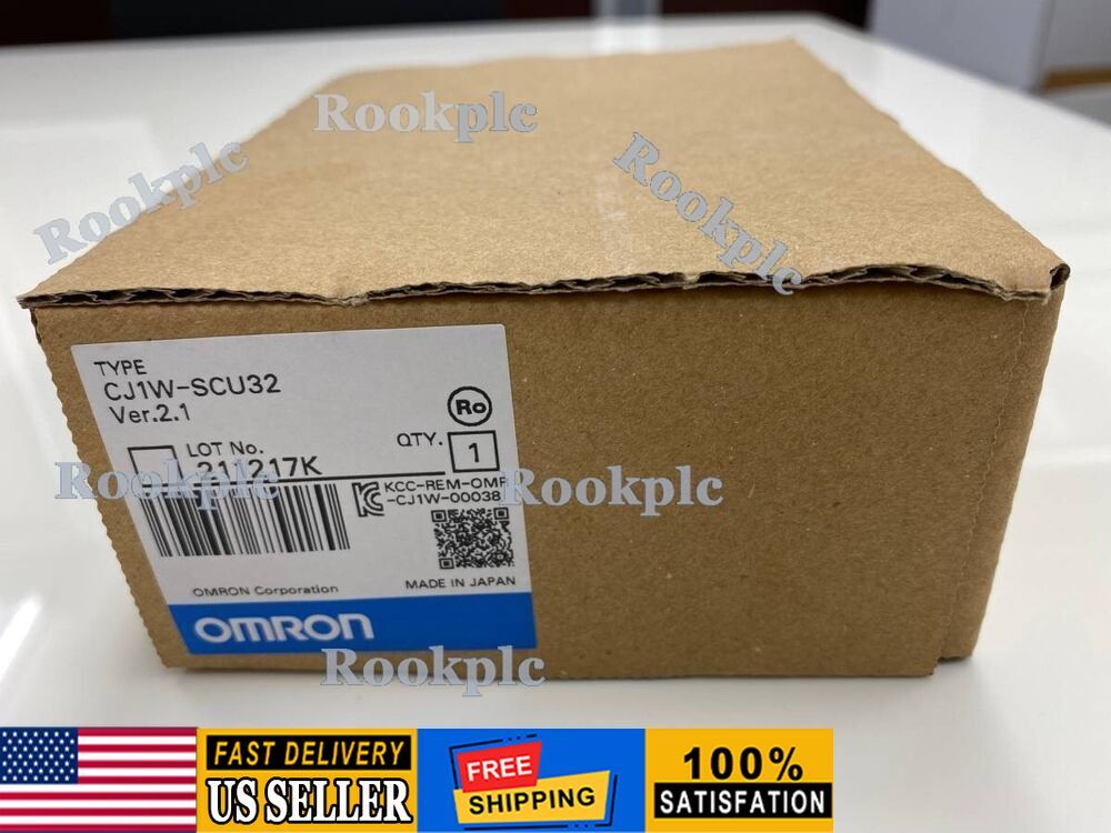 Omron CJ1W-SCU32 Communication Module Expedited Shipping New One CJ1WSCU32