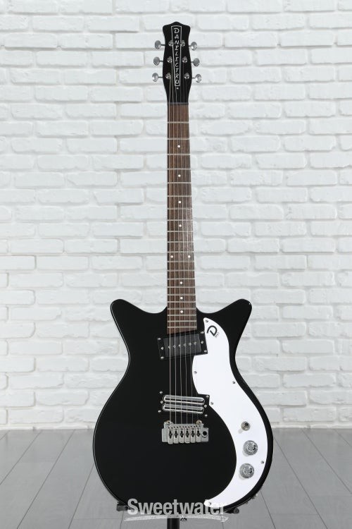 Danelectro 59XT Black Electric Guitar with Retro Style