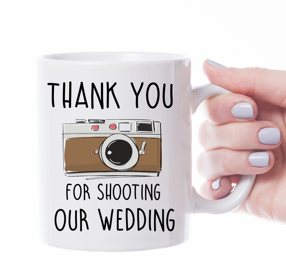 Thoughtful Wedding Photographer Gift - Personalized Thank You Present