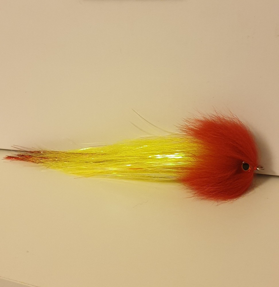 flySpinn 23cm red head, celadon color