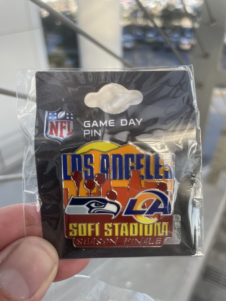Seahawks Va Rams SoFi Stadium Game Day Pin 1/5/2025