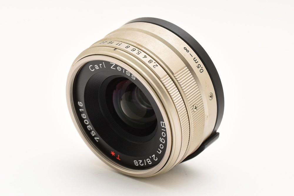 Near MINT Contax Biogon 28mm f2.8 T* Carl Zeiss Lens for G1 G2 Japan