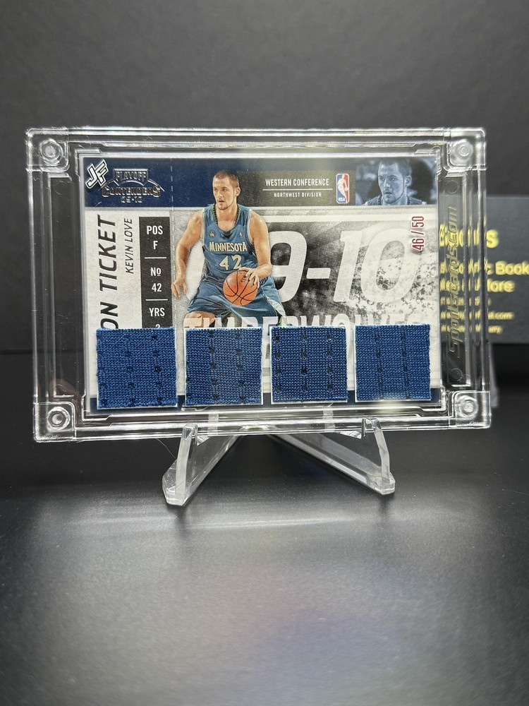 2022-23 Jersey Fusion Kevin Love #KL311 4 Patch SN/50