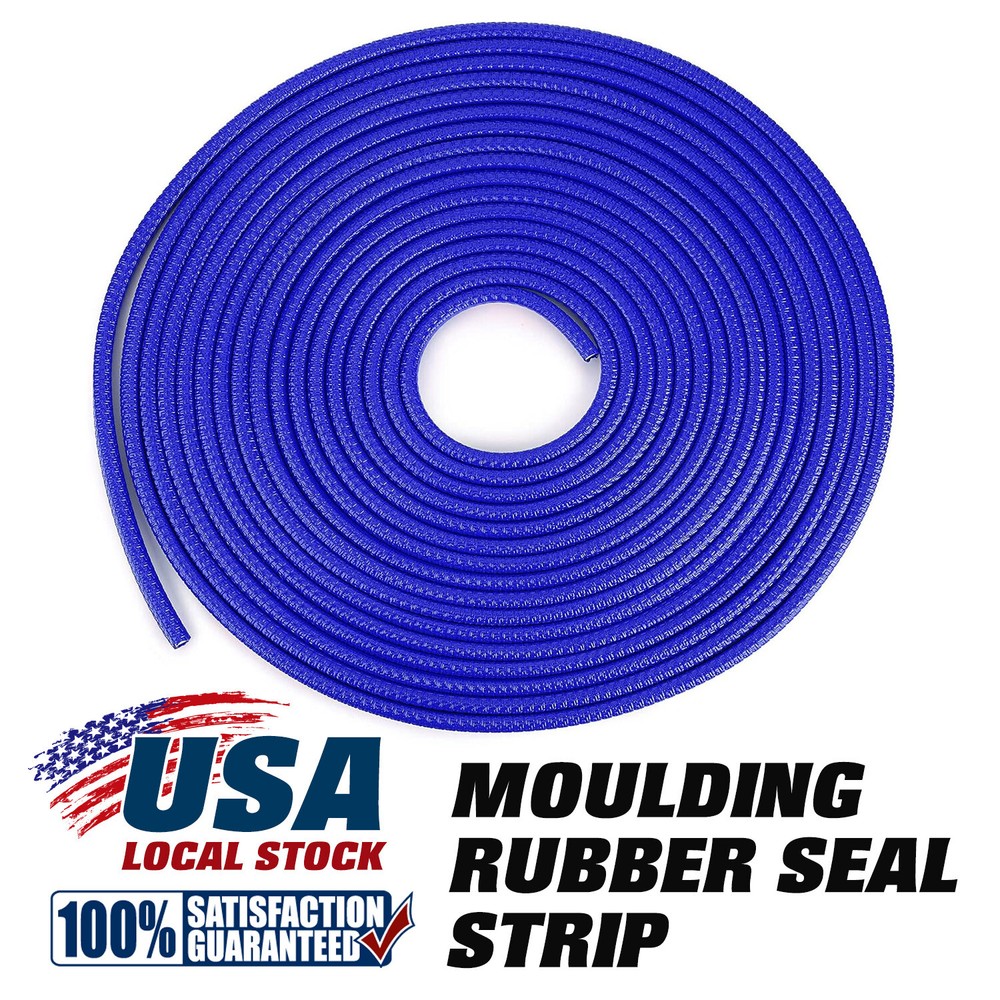 20FT Car Door Trunk Edge Trim Lock Guard Moulding Rubber Seal Strip Protector
