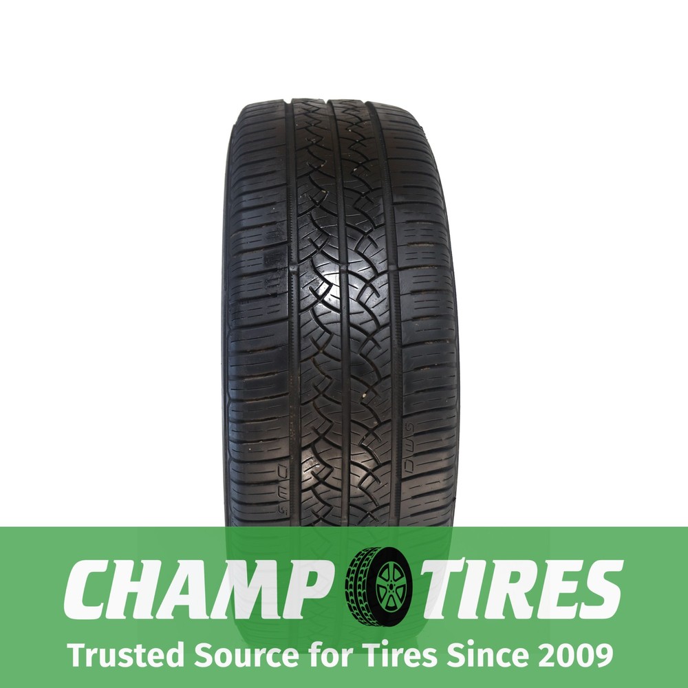 Set Of 2 P225/60R17 Continental TrueContact Tour 99 T Used 8/32nds