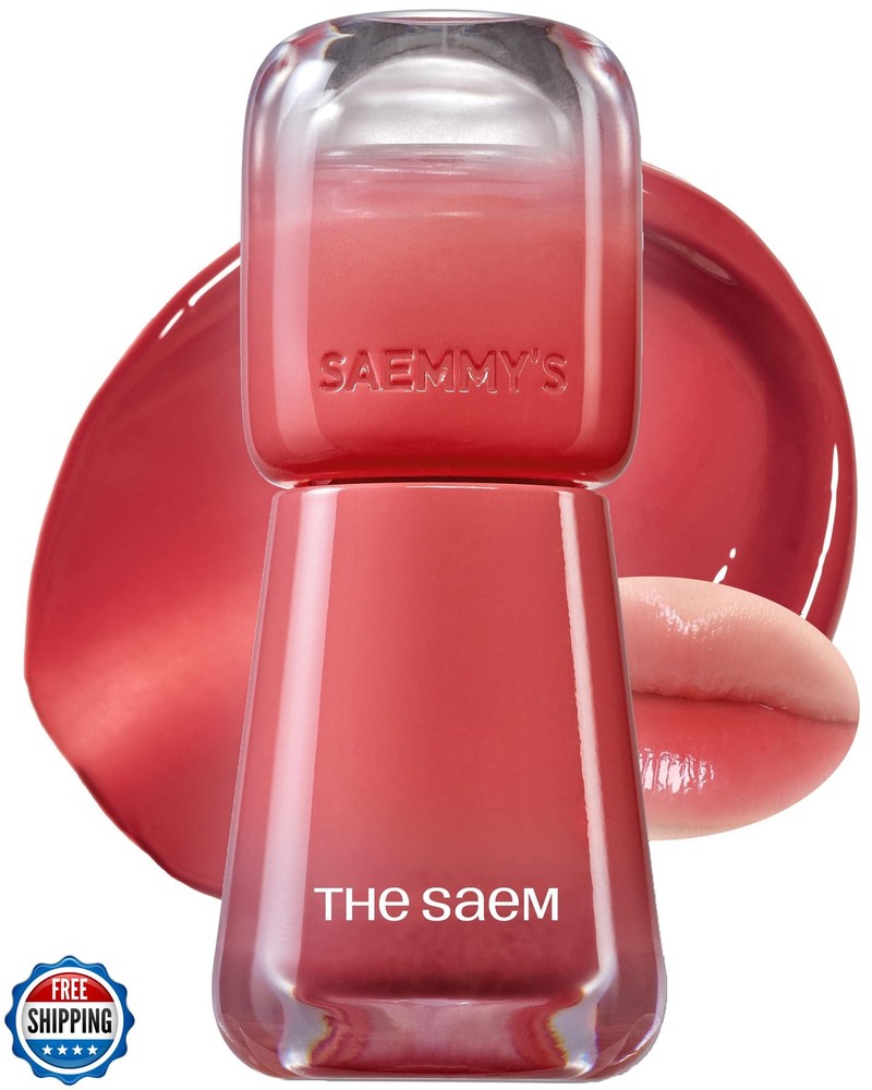 THESAEM Saemmy Ade Shot Tint - Korean Water Gel Lip Stain with Pomegranate Extract