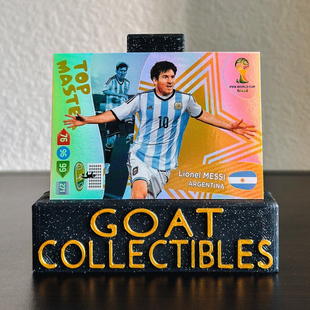 Panini Adrenalyn XL Card Lionel Messi Top Master # 406 World Cup Brazil 2014