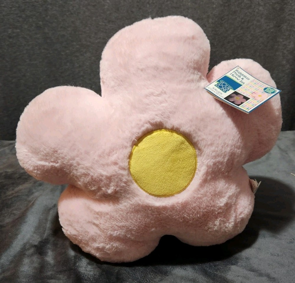 Huggable Plush Throw Set  Pillow And Fleece Blanket 50x60