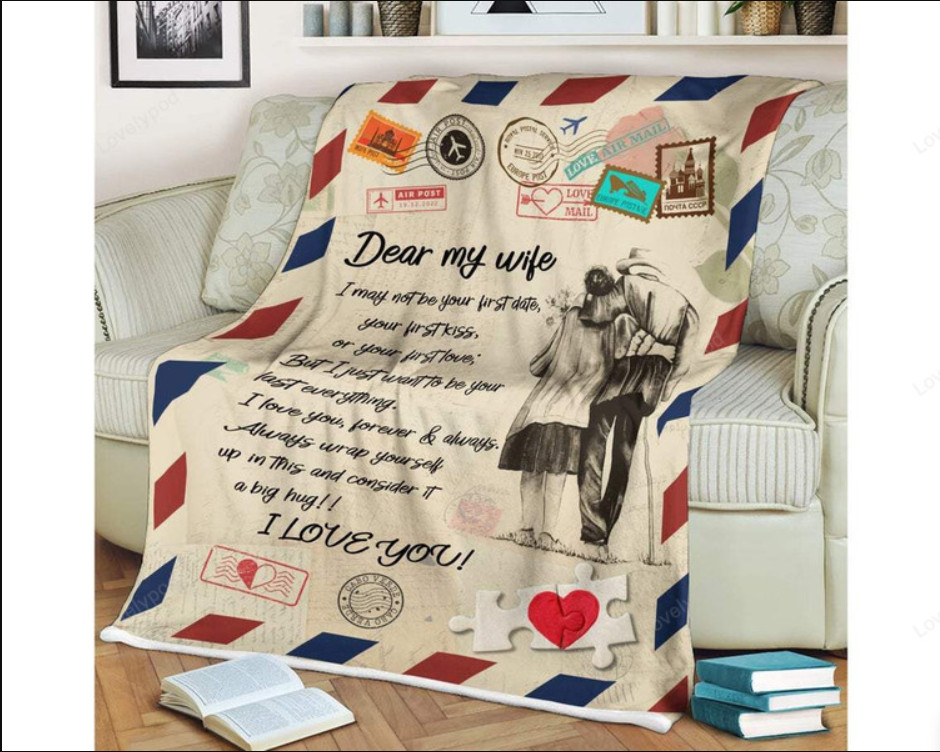 To My Wife Sofa BLANKET Best Price Mother Day Gift All Over Print Us Size-image