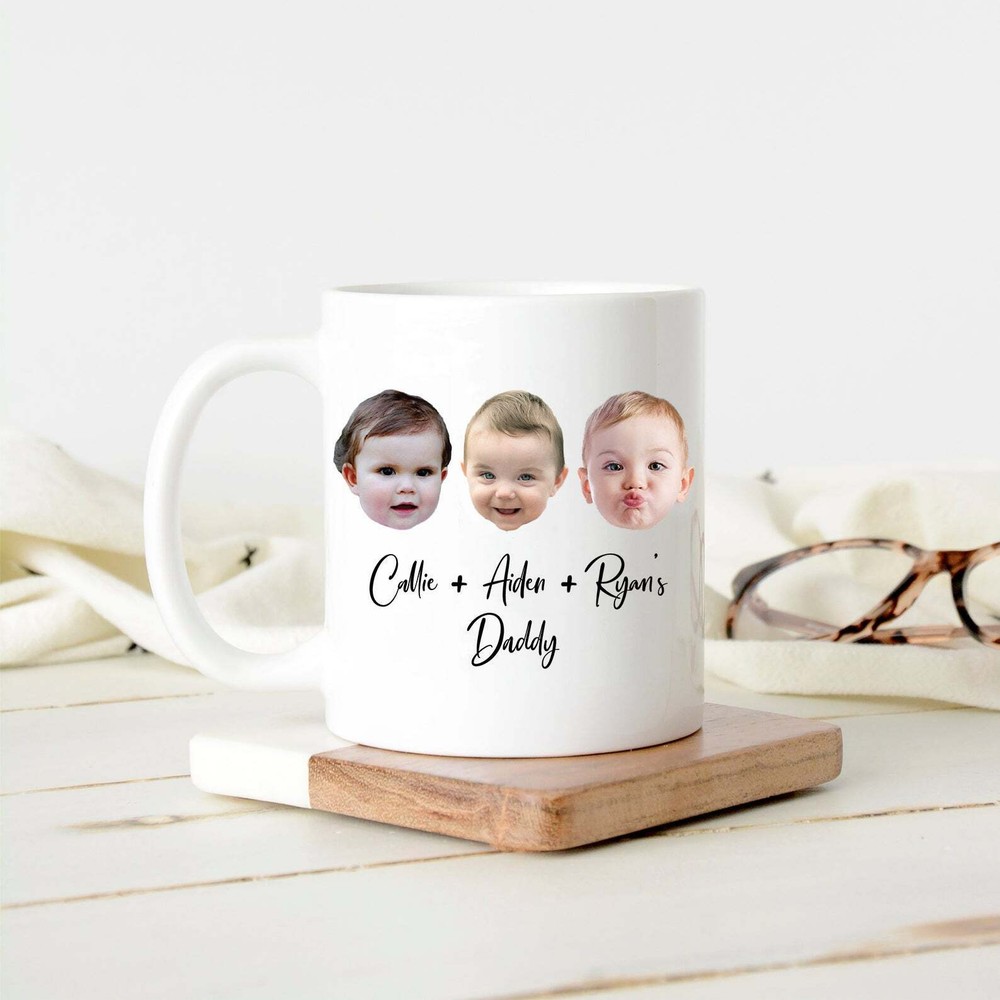 Baby Mug Personalized With Your Baby's Photo And Name New Dad Gift Mug For Dad
