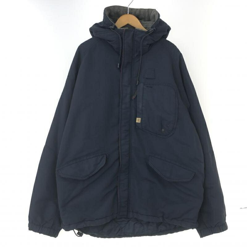 Abercrombie & Fitch XL Navy Padded Jacket Vintage Outerwear Coat