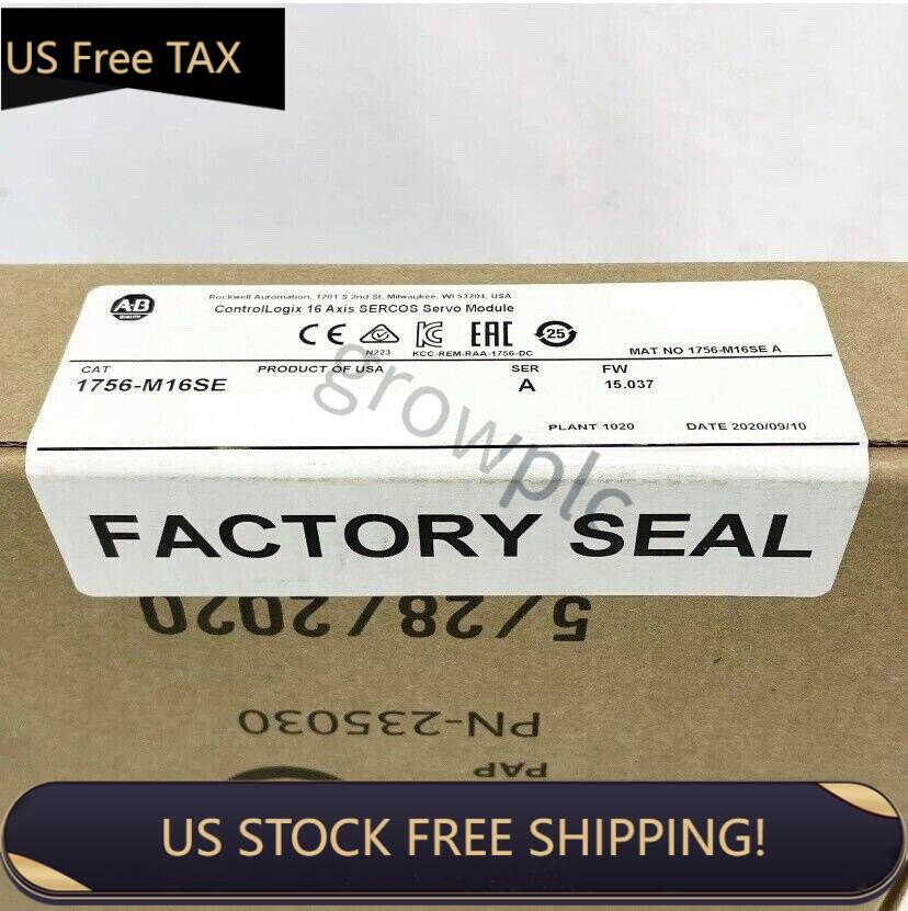New Factory Sealed AB 1756-M16SE / A ControlLogix 8-Axis Sercos Interface Module