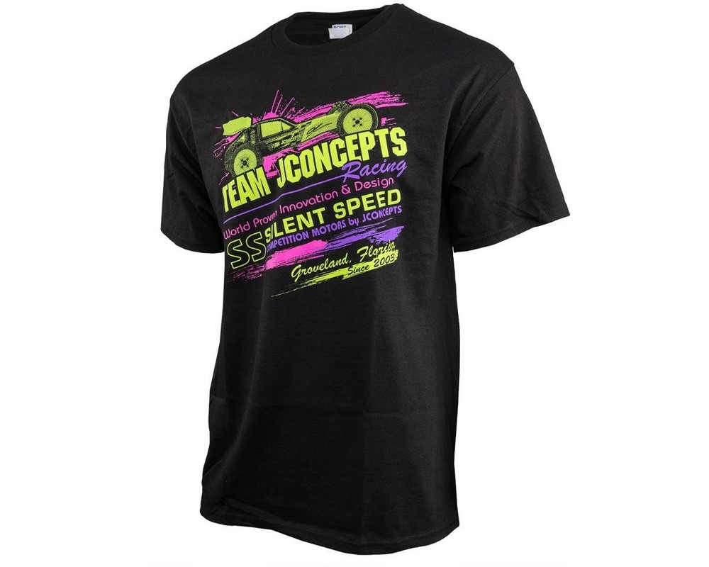 JConcepts Retro T-Shirt (Pink/Yellow)