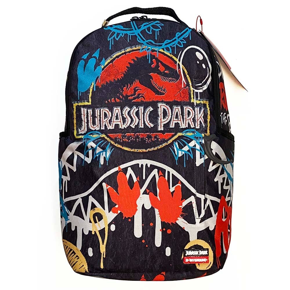 2025FALL SPRAYGROUND Limited JURASSIC PARK POSTER BACKPACK New From Japan