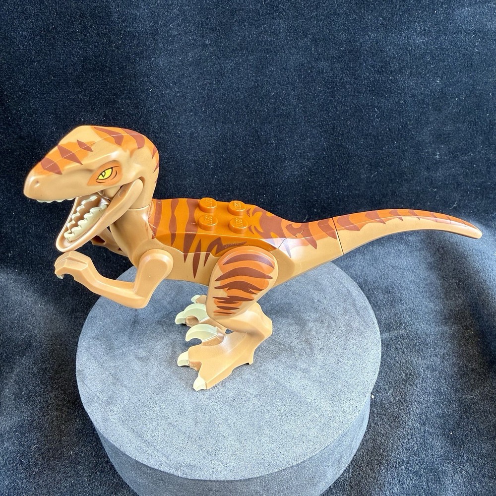Lego Raptor - Velociraptor Dark Orange 5887 Jurassic World Dinosaur Authentic