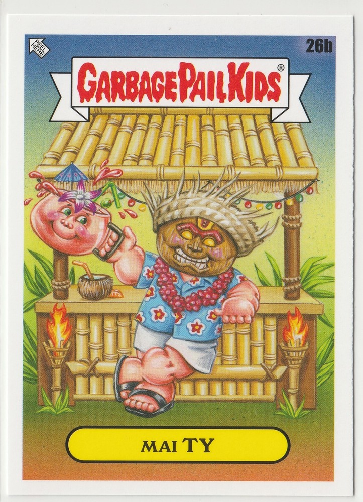 Mai Ty #26b Garbage Pail Kids GPK 2021 Go On Vacation Trading Card
