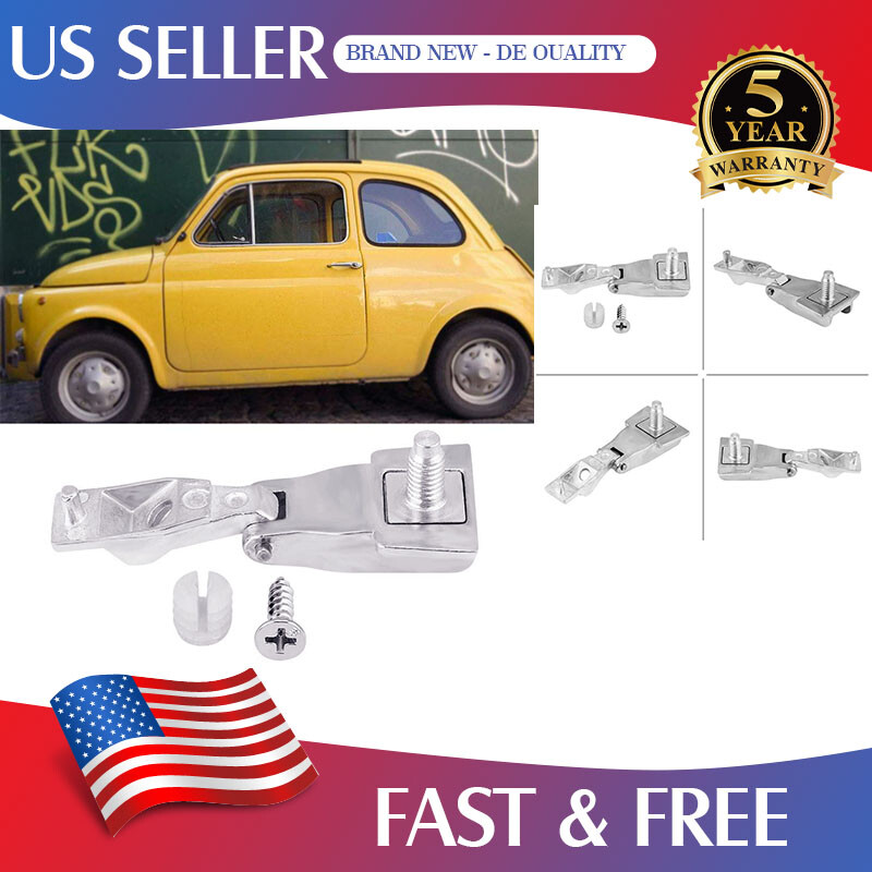 Chrome Outer Door Handle Hinge For Fiat 500 Repair Kit Driver Side 51964555 USA