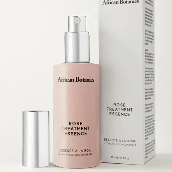 African Botanics Rose Treatment Essence 1.7 oz Luxury Skincare $160