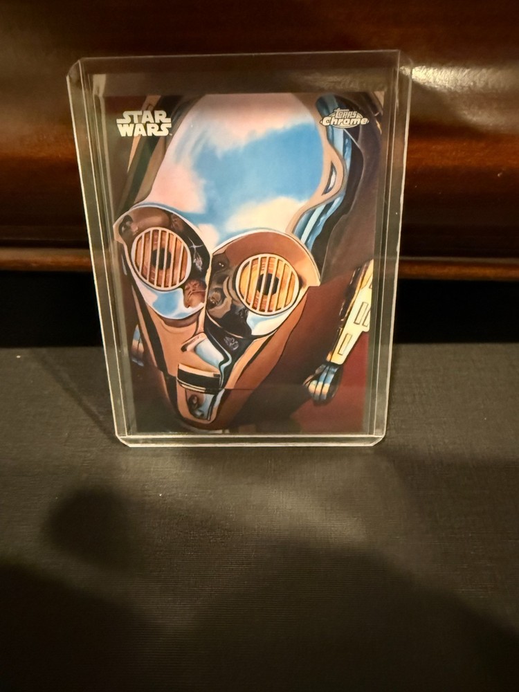 2025 Topps Chrome Star Wars Reflections Case Hit SSP #R11 C-3PO Anthony Daniels