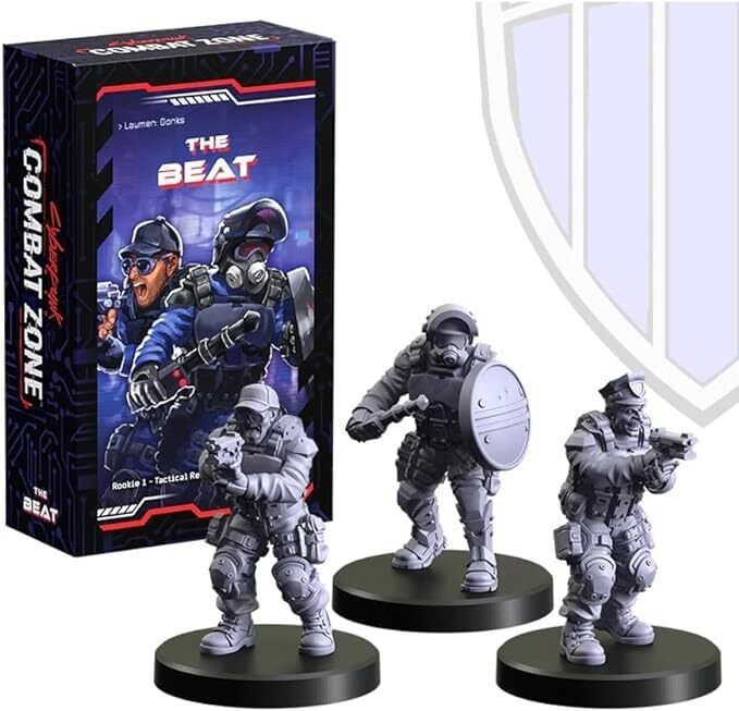 Monster Fight Club Cyberpunk Red: Combat Zone - The Beat Expansion (Lawmen)