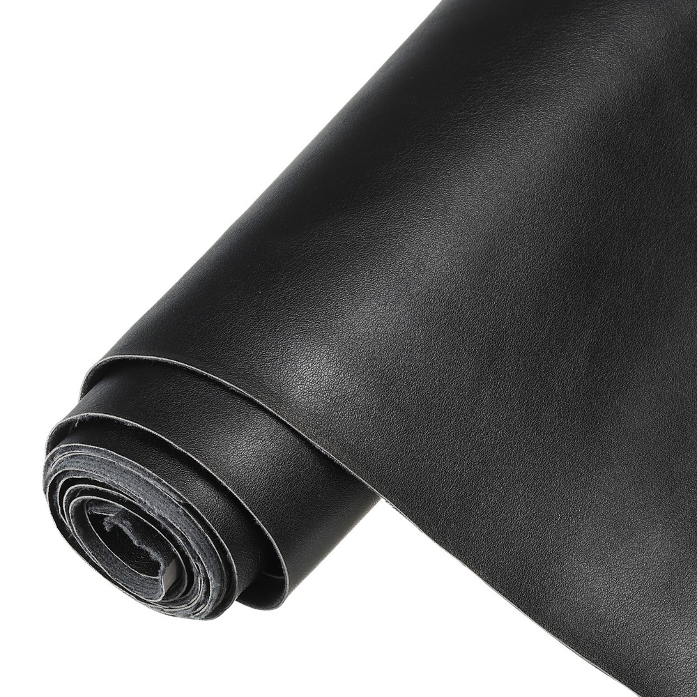 Faux Leather 2 Yards Length 1mm Thick PU Leather for  Bags DIY Crafts