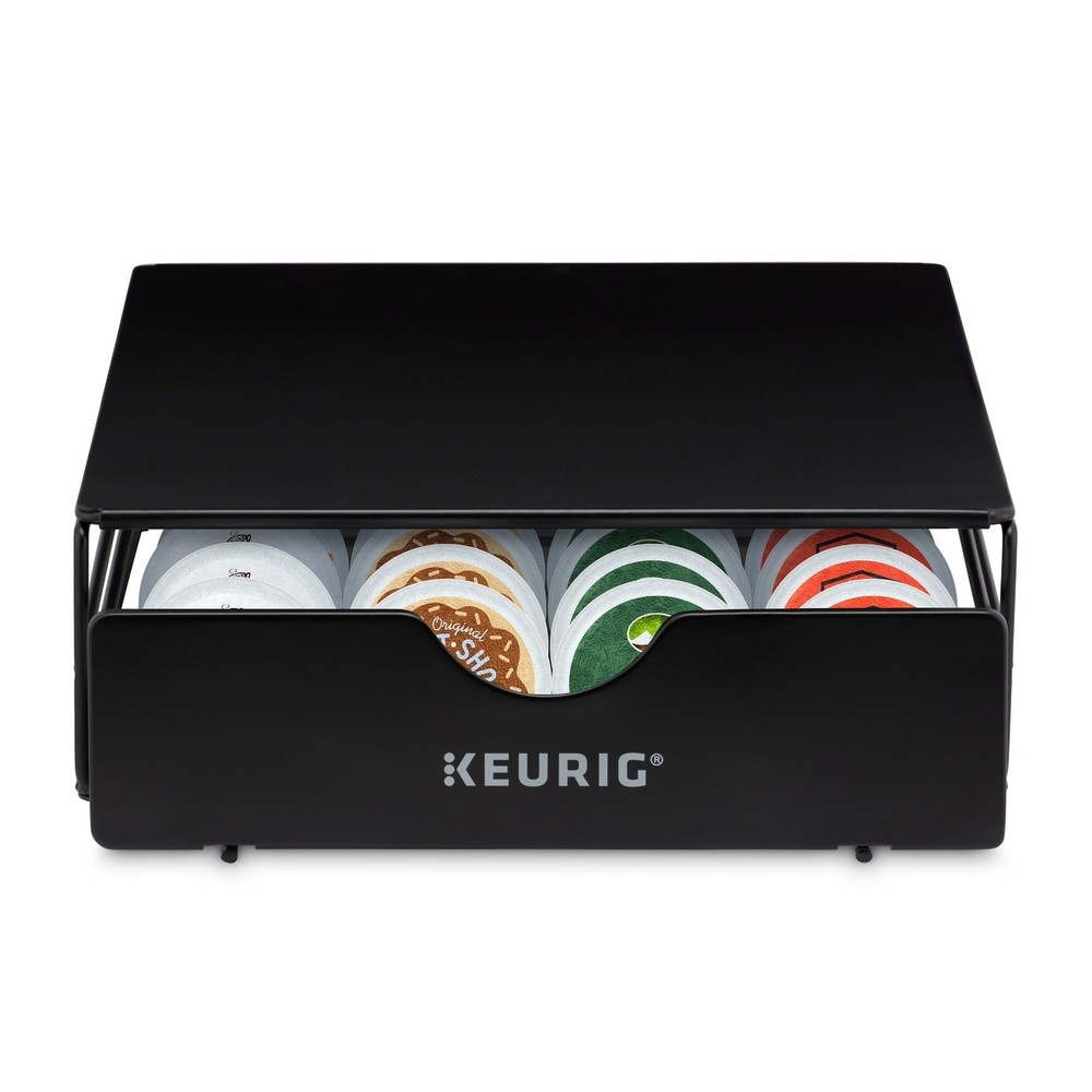 Keurig Slim Non-Rolling Storage Drawer Coffee Pod Storage Holds up to 24 Keur...