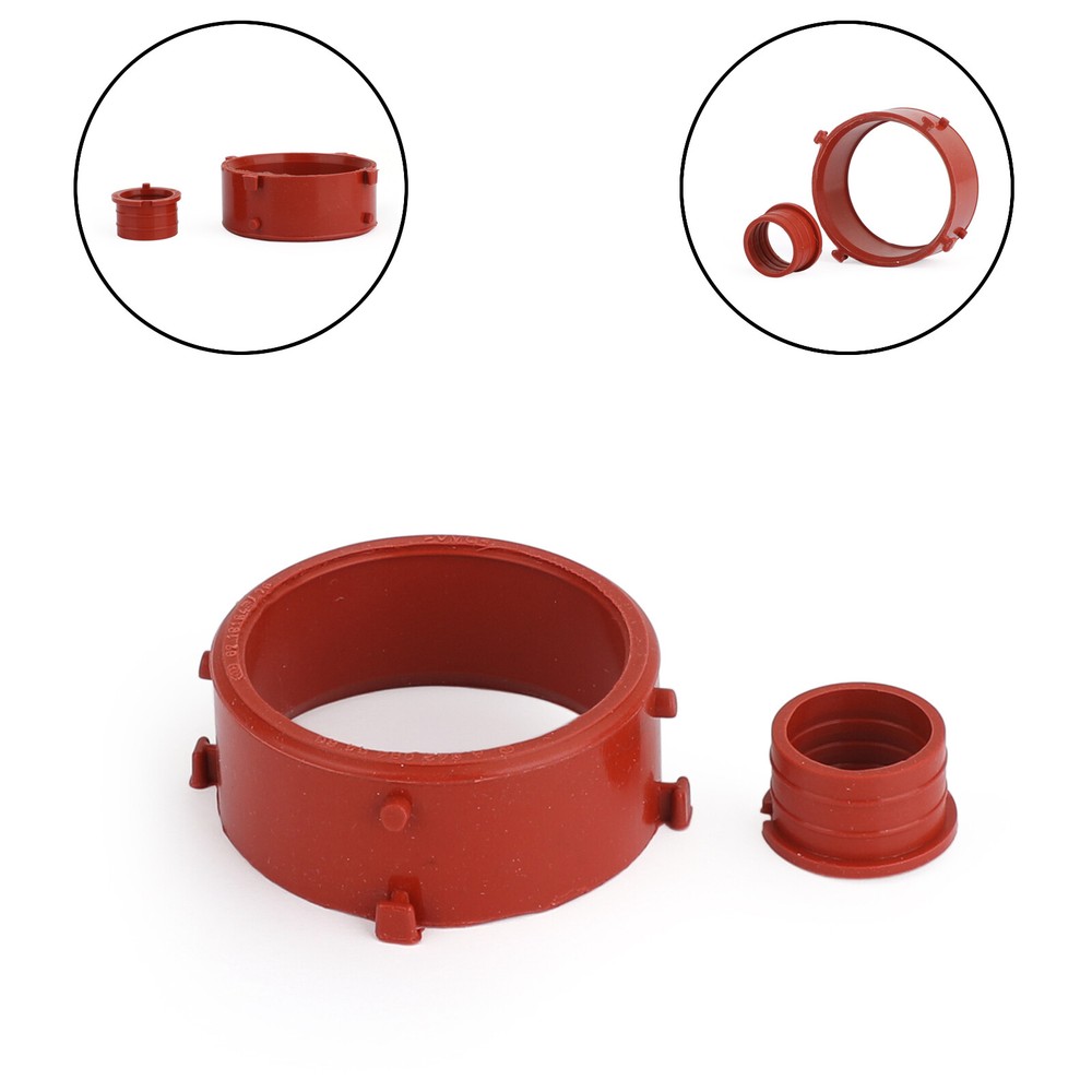 2PCS Turbocharger Air Duct Seal for Mercedes 6420940480 6420940580