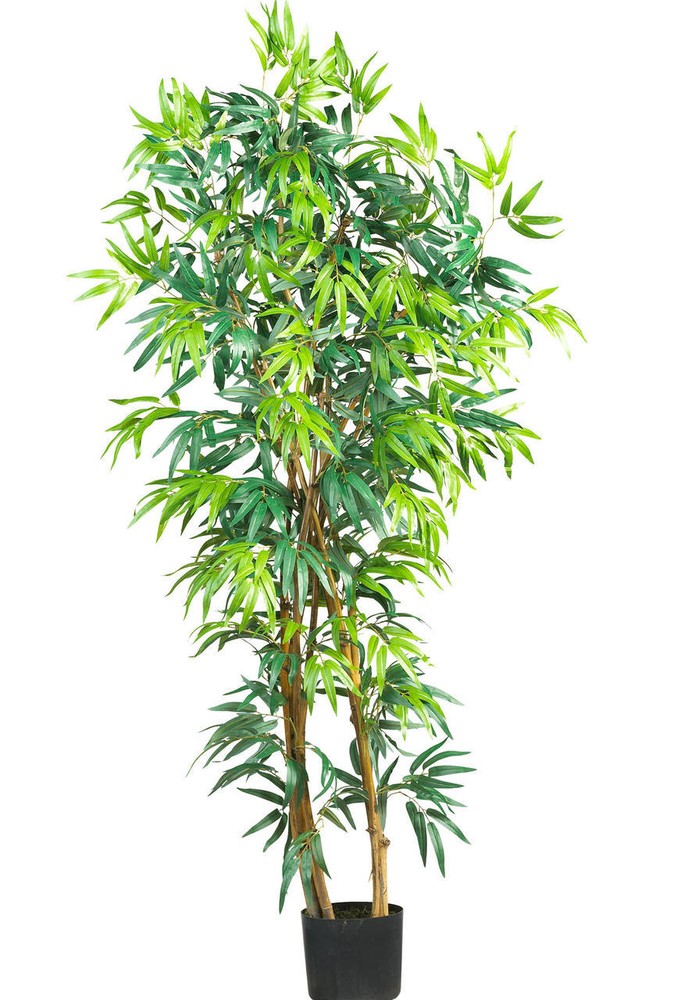 5ft Elegant Bamboo Silk Tree for Home Decor