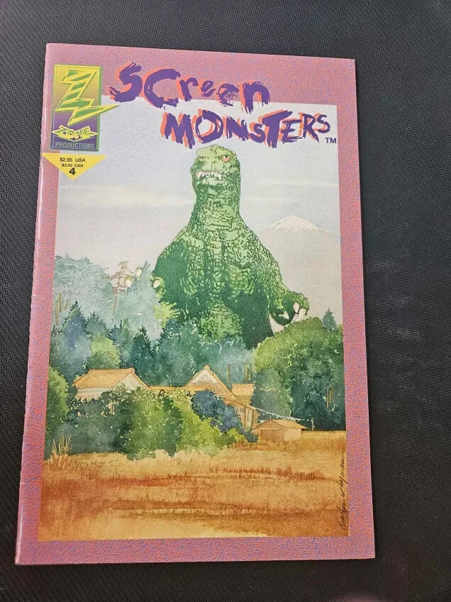 SCREEN MONSTERS 4 1993 Godzilla Classic Movie Issue