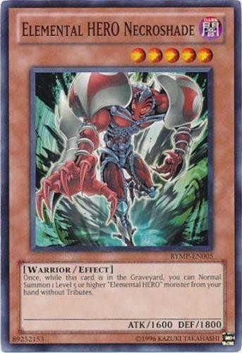 Elemental HERO Necroshade RYMP-EN005 Common Unlimited Heavily Played