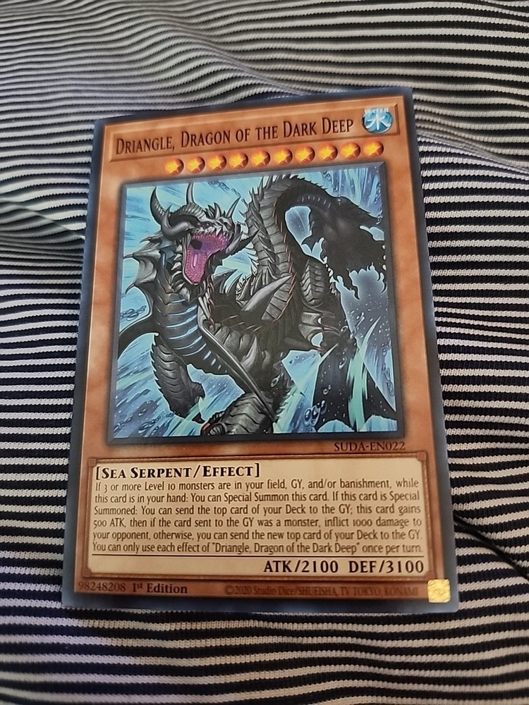 Driangle Dark Deep Dragon SUDA-EN022 1st Edition Supreme Darkness