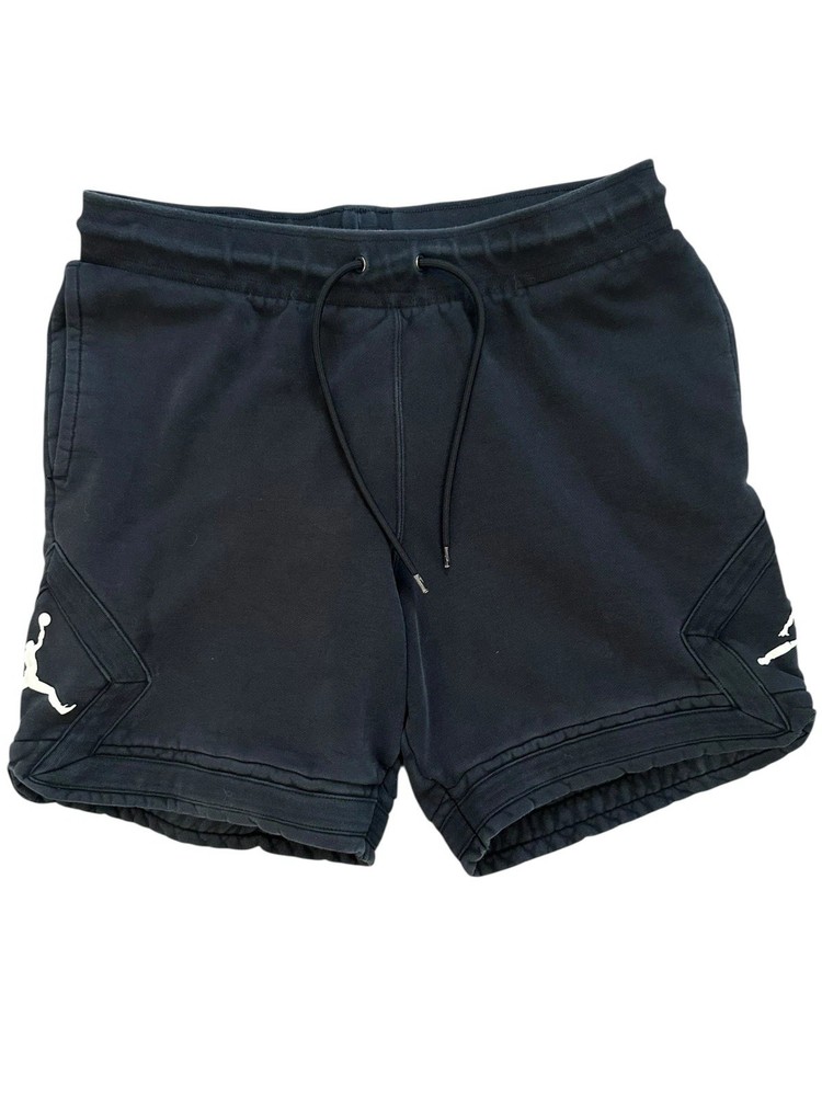 Nike Air Jordan Essential Fleece Diamond Shorts Black Mens Large DA9824-010
