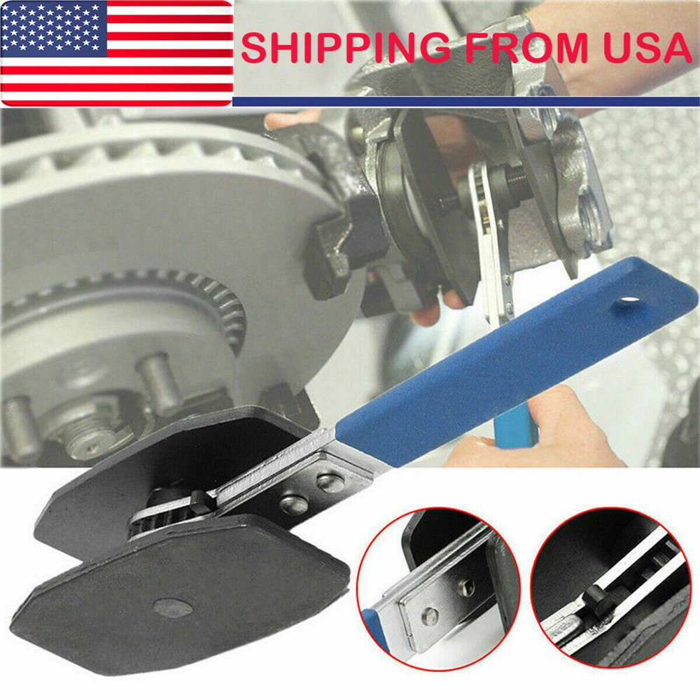 For Car Ratchet Brake Piston Wrench Spreader Caliper Pad Install Press Tool Blue