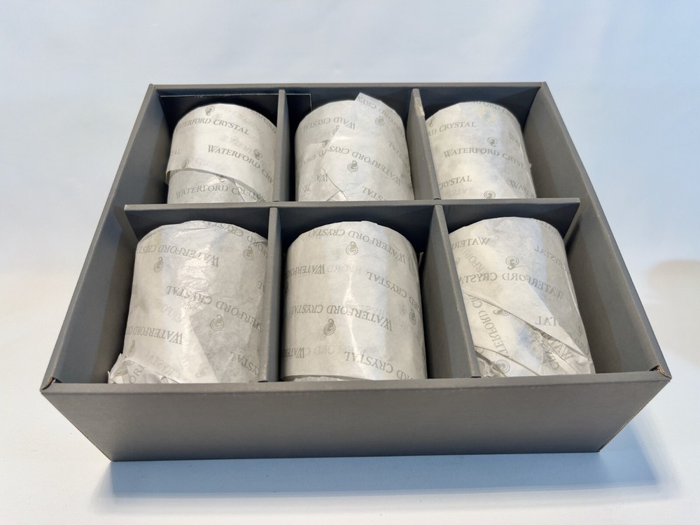 Luxury Waterford Crystal Tumblers Set of 6 for Elevated Sipping