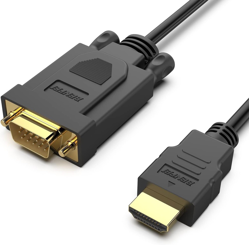 6ft HDMI to VGA Male Cable for PC Laptop Monitor Desktop