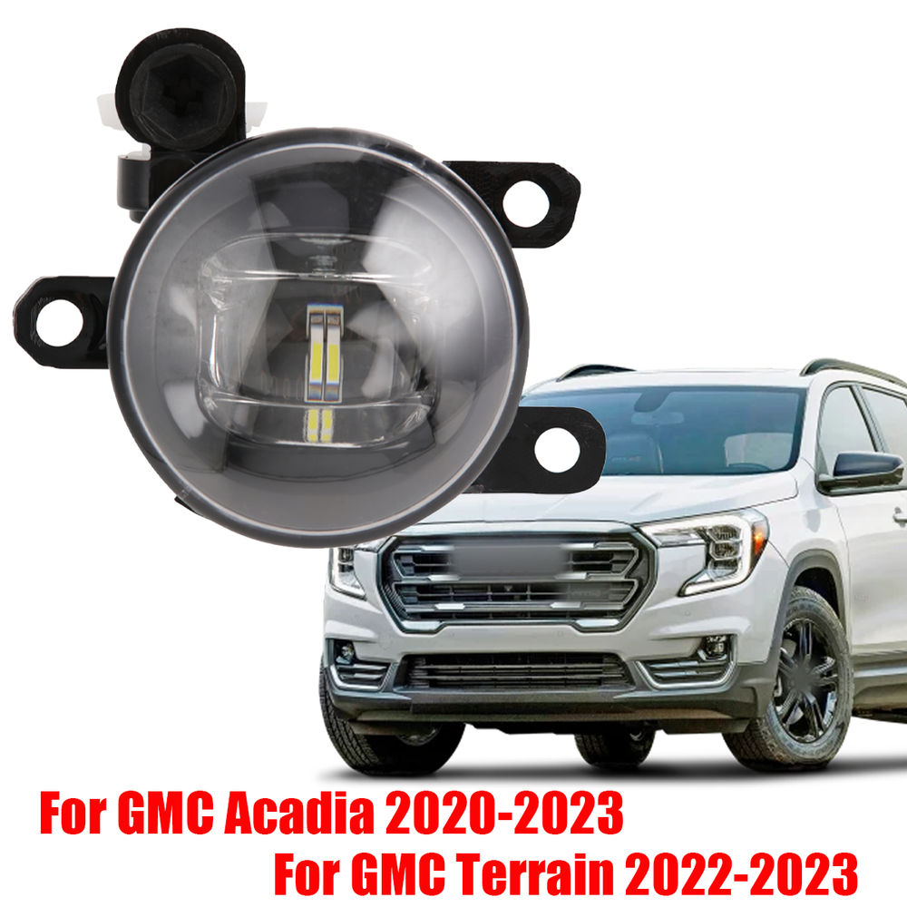 Front LED Fog Light Passenger Side For 2020-2023 GMC Acadia 2022-2023 Terrain