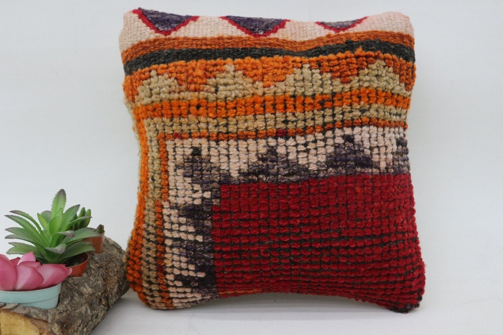 Cushion, Handmade Kilim Cushion, Pillow for Couch, 12
