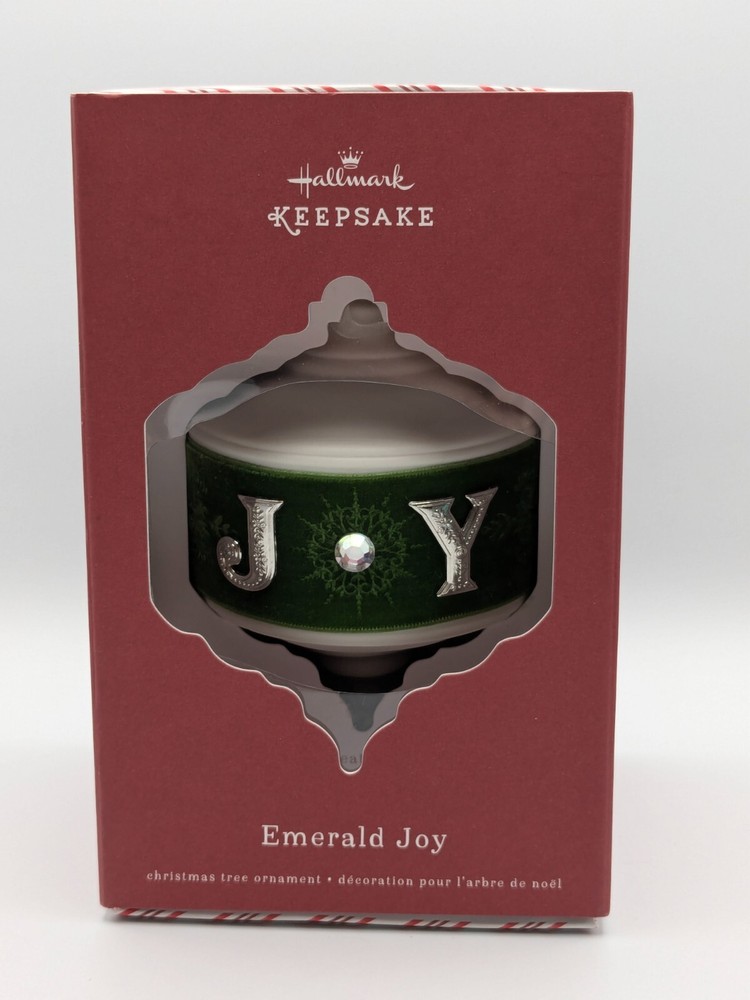 Hallmark Keepsake Emerald Joy 2015 Christmas Tree Ornament