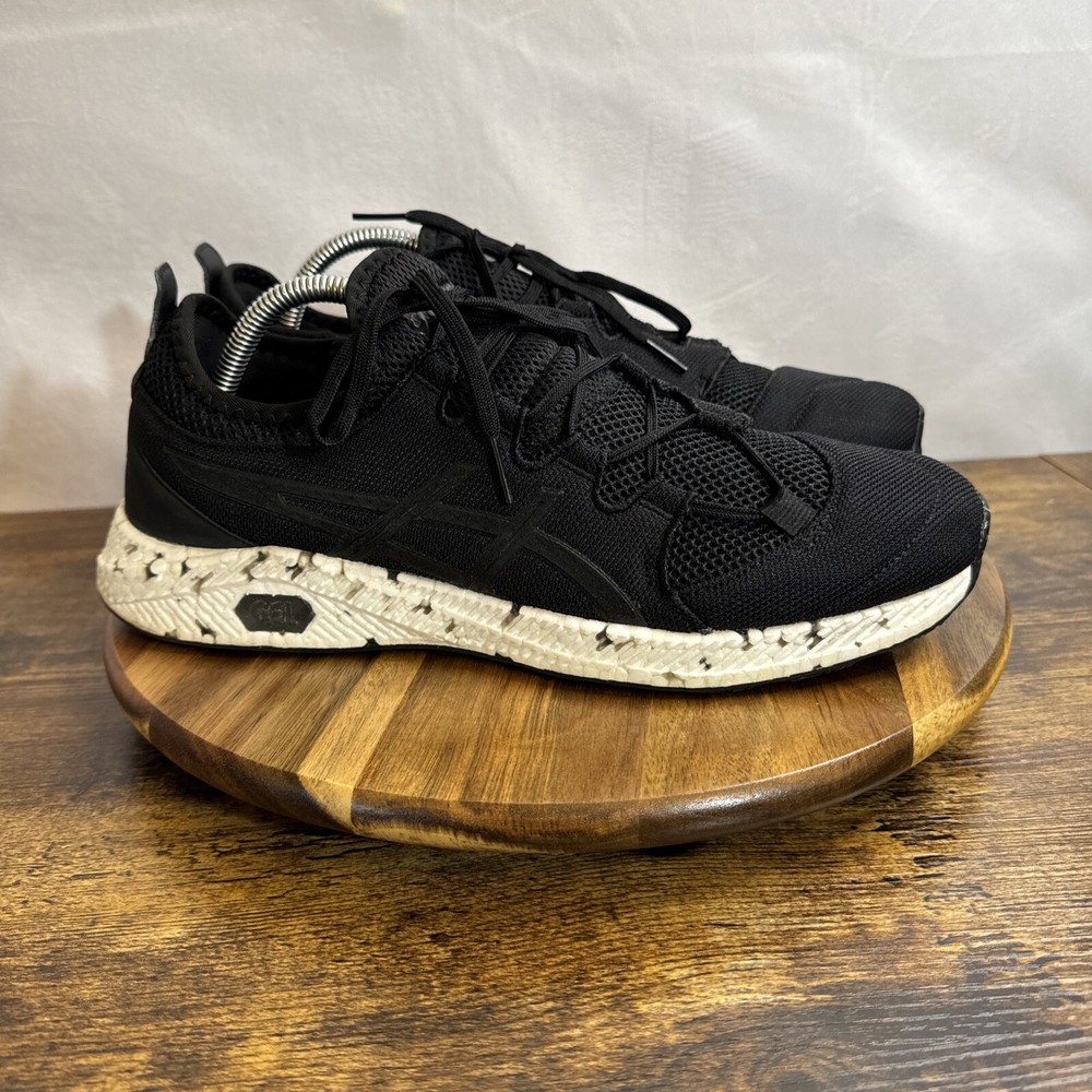 Asics HyperGEL Black Men’s Sz 10.5 Exotic Running Shoes Sneakers 1021A014-002