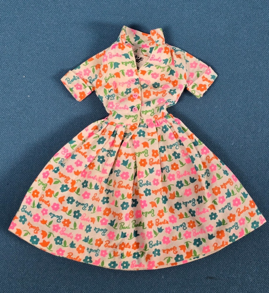 Vintage Barbie #1634 Barbie Learns to Cook Dress (1965)