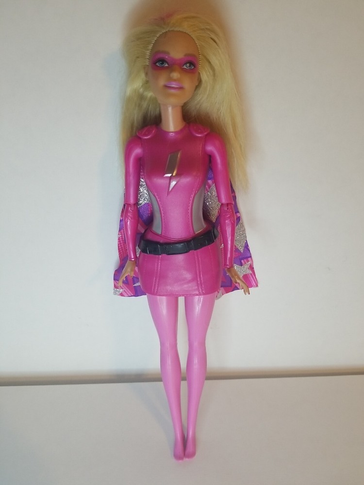 2013 Barbie Mattel Pink Princess Power Super Hero Doll