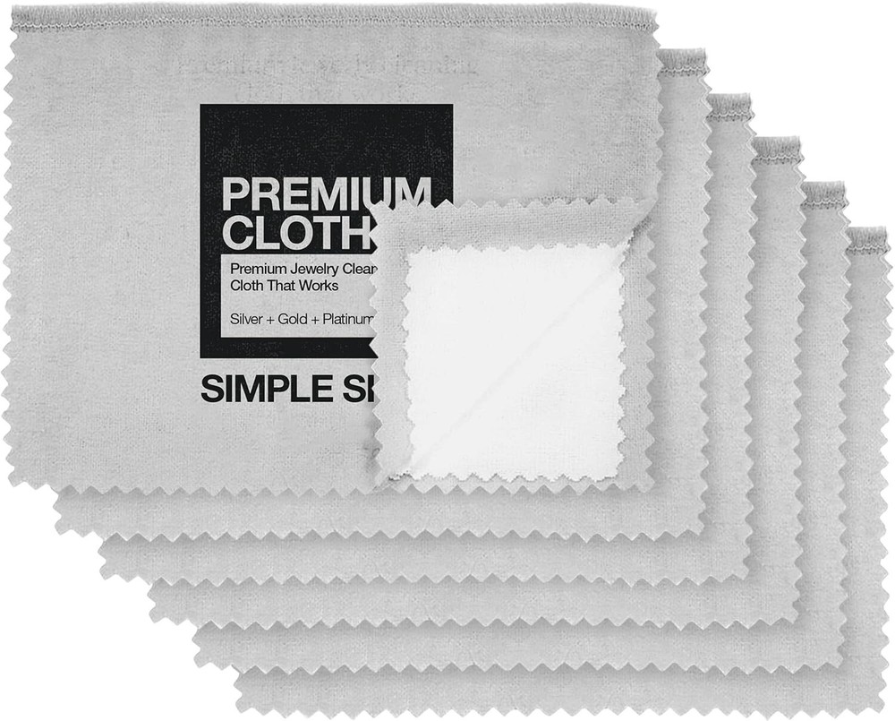 Premium 3-Pack Jewelry Polishing Cloths for Ultimate Shine